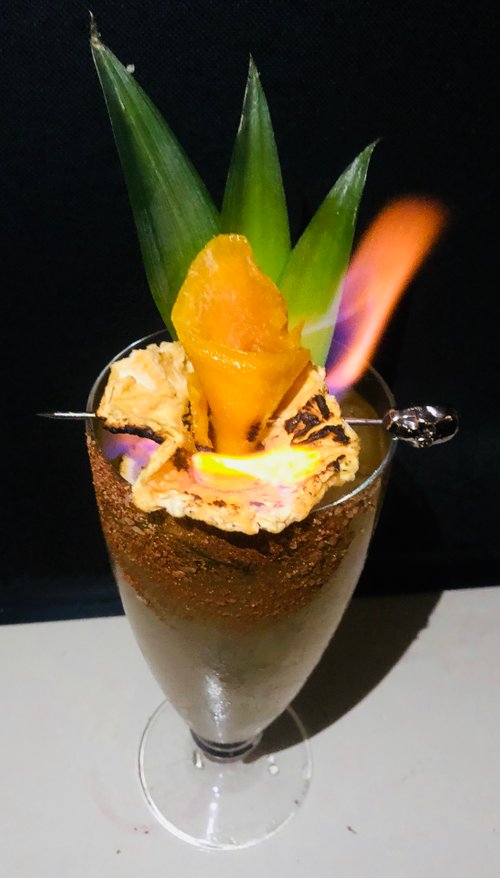 Drink Exploda Paloma created by Zofia Kazan