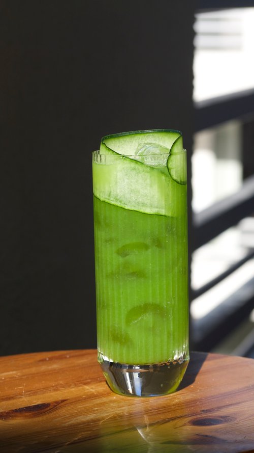 Drink Gin Q created by Erica Mongeon