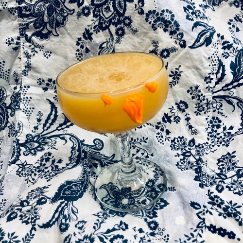 Drink Rum, Chicken, Run created by Xania Woodman