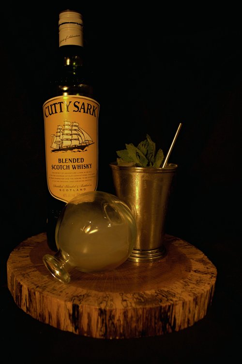 Drink Smoke Break Julep created by Priscilla Farina